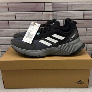 New Adidas Terrell Soulstride Women size 7.5 Trail Running Shoes Black /Gray/Whi